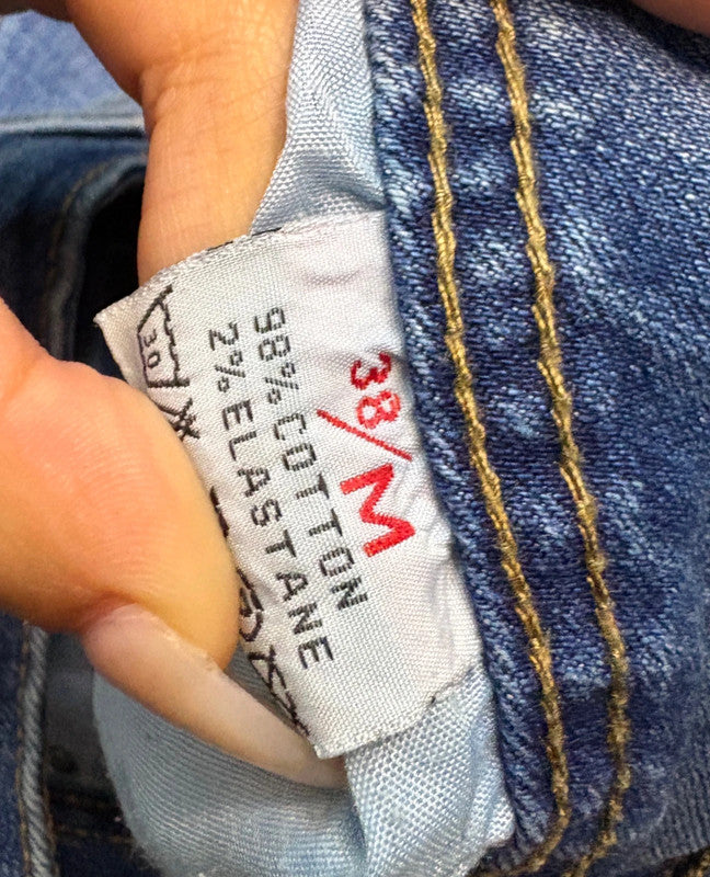 Y2k Classic Jeans Embroired Tribal HipHop Vintage 2000’