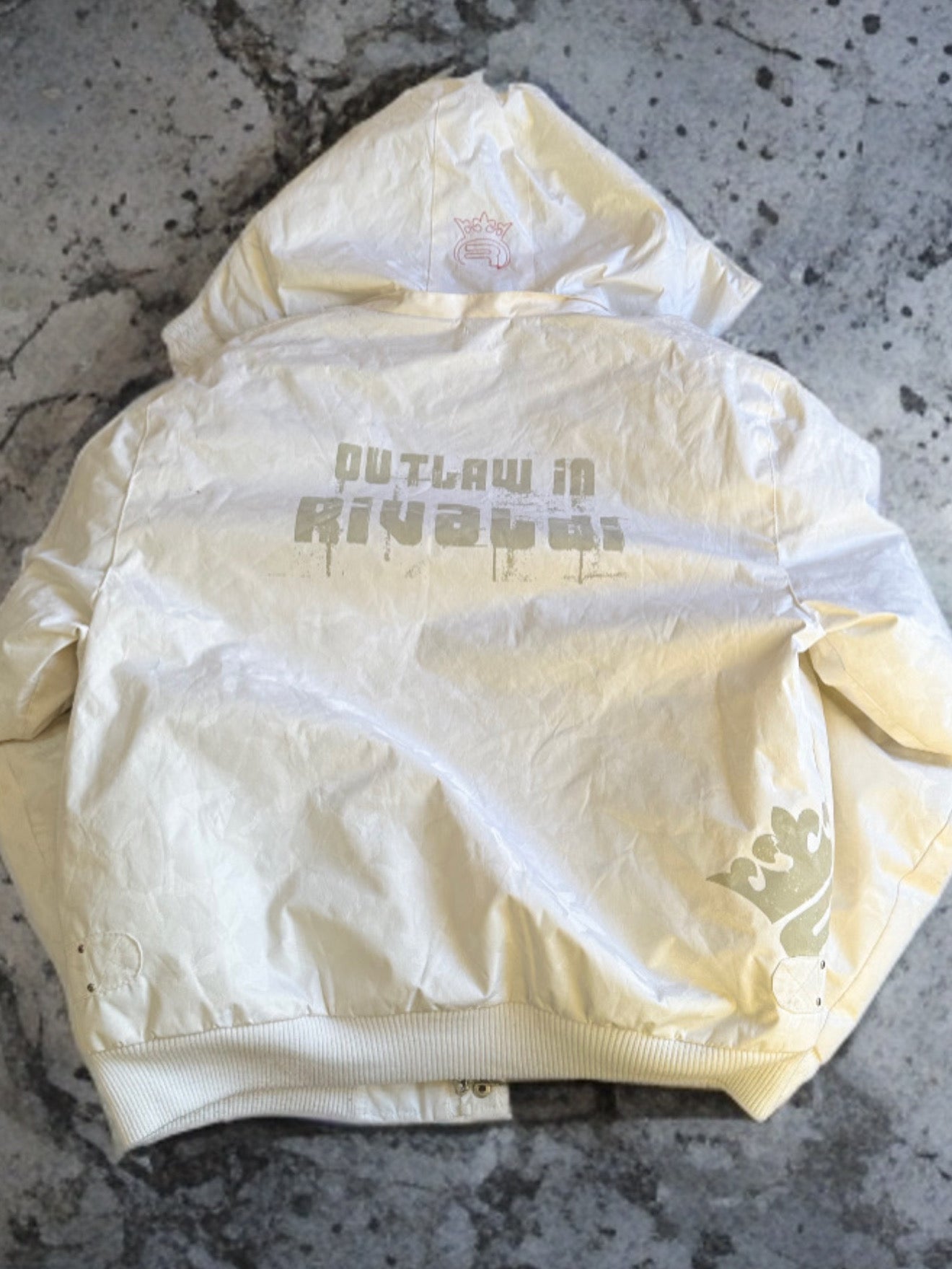 Y2k Rare Puffer Jacket Rivaldi Hip Hop 2000 | size XL