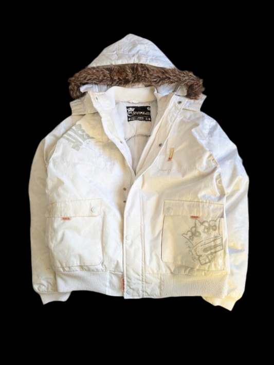 Y2k Rare Puffer Jacket Rivaldi Hip Hop 2000 | size XL